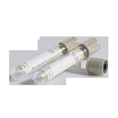 Tubes en verre médicaux de collection de sang de glucose jetables