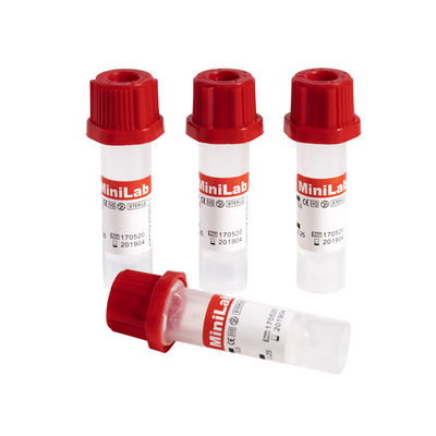 Le CE a approuvé le tube micro 0.5ml/0.25ml de collection de sang