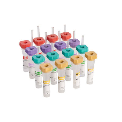 Tubes à essai micro en plastique d'EDTA de tube de collection de sang 10ml