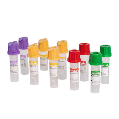 Tubes à essai micro en plastique d'EDTA de tube de collection de sang 10ml