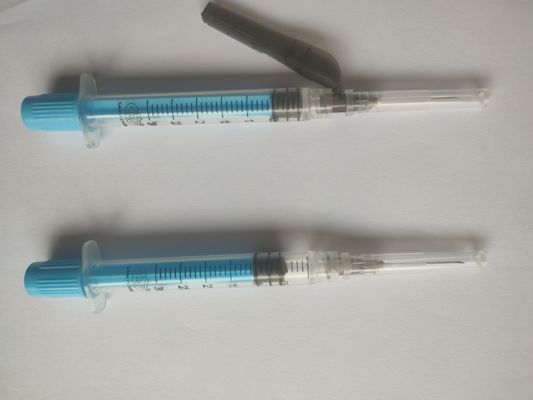 Seringues et aiguilles médicales 3ml jetable de serrure de Luer