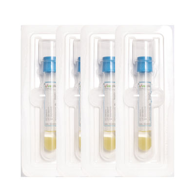 Tube à essai jetable de PRP 20ml ACD-A avec le GEL pour le traitement de bureautique