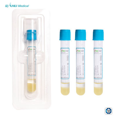 Tube à essai jetable de PRP 20ml ACD-A avec le GEL pour le traitement de bureautique