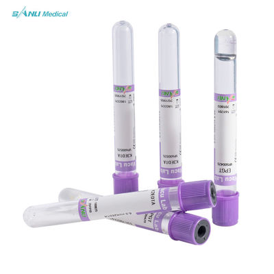 Collecte de sang jetable EDTA K3 Tube 3-5ml CE approuvé