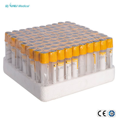 OIN jetable de la CE de tubes de collecte de sang d'activateur de caillot d'ANIMAL FAMILIER approuvée avec le gel