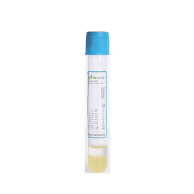 OIN jetable de la CE du tube à essai 20ml ACD-A de PRP de traitement d'OA approuvée avec le GEL