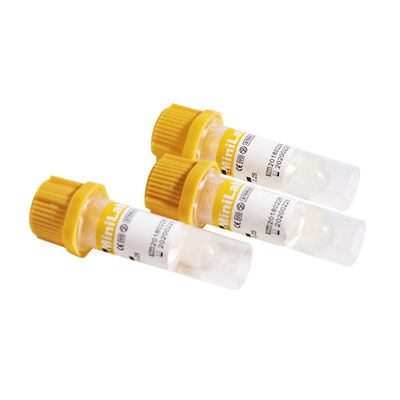 Tubes capillaires 0.2ml à usage unique 0.25ml 0.5ml de collection de sang de SANLI
