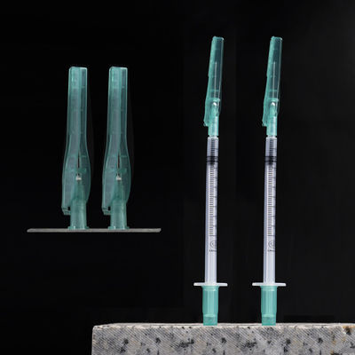 Fermeture forte 3ml 23G de sécurité d'obturabilité de seringues de gaz sanguin de SANLI