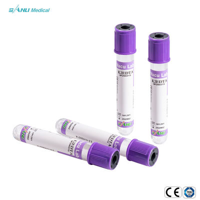 Tube en verre d'EDTA de dessus de lavande des tubes 5ml de collection du sang ISO9001