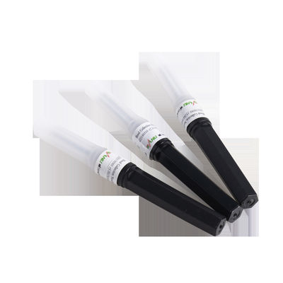 Les aiguilles de collection du sang ISO9001 nettoient à l'aspirateur le noir multi de l'échantillon 22G