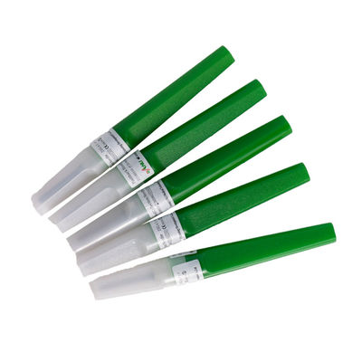 11/4 » verts de vide de retour en arrière d'aiguilles de collection de sang colorent 21G 0.8x31mm