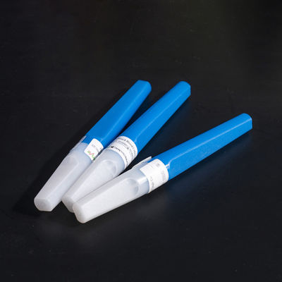 Les aiguilles de collection de sang de retour en arrière nettoient à l'aspirateur 23G couleur de bleu de 3/4&quot; de 0.6x19mm