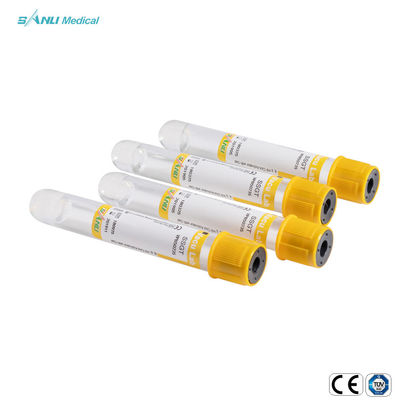 Les tubes jetables de collection de sang de vide d'ANIMAL FAMILIER coagulent activateur avec le gel 16x100mm