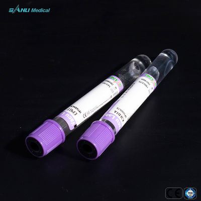 Tubes de prélèvement sanguin sous vide EDTA K3 à usage unique