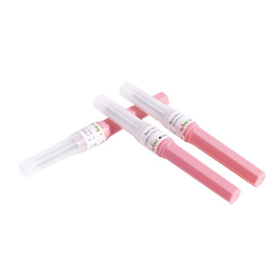Aiguilles roses 11/2 » 1.2x38mm de collection du sang 18G non pyrogène