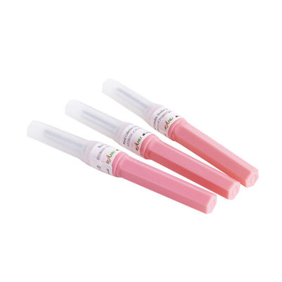 Aiguilles roses 11/2 » 1.2x38mm de collection du sang 18G non pyrogène