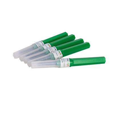 Aiguilles vertes ISO9001 21G 1&quot; 0.8x25mm de collection de sang d'asepsie