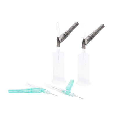 22G 3/4&quot; fenêtre de retour en arrière d'aiguille de collection de sang de sécurité pour pour veineux