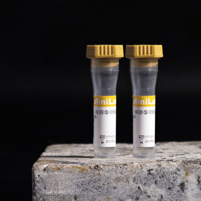 Tubes additifs de sang du sang 0.5ml de collection d'EDTA capillaire stérile de tubes