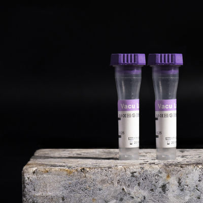 Tube pourpre capillaire micro des tubes 0.2ml d'EDTA de l'EDTA K3