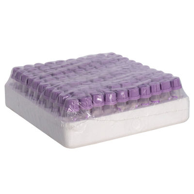 Lavande additive de sang de la CE de collection d'EDTA capillaire des tubes K2