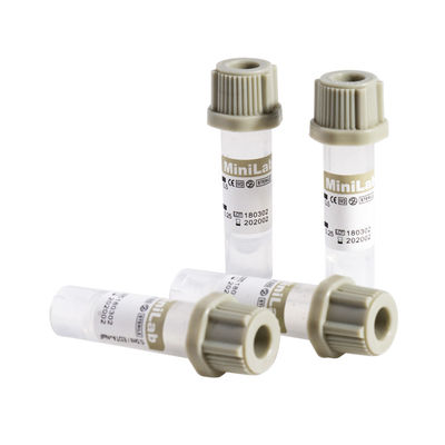 Tube capillaire micro de sang de glucose du tube 0.2ml de collection de sang