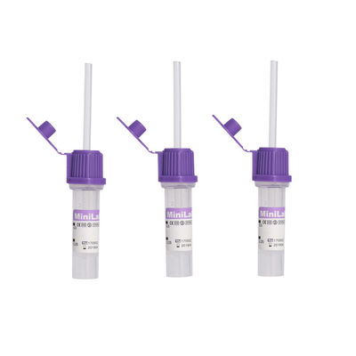 L'EDTA de collection de sang a enduit l'additif supérieur pourpre de l'EDTA K2 de tubes capillaires