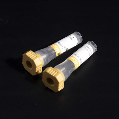 Tube capillaire de gel de tubes micro en plastique de collection avec l'activateur de caillot