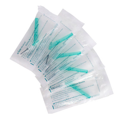 Aiguille multi de collection de sang d'échantillon du laboratoire ISO13485 de Vacu pour 21G à usage unique
