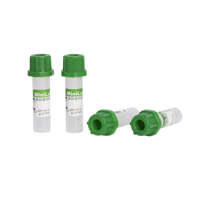 Tube micro médical jetable 0.5ml ISO13485 8x45mm de collection de sang
