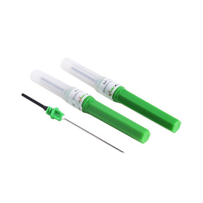 Aiguille multi stérile jetable 22G de collection de sang d'échantillon couleur verte de 1 pouce