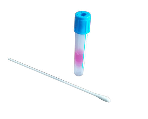 Médias viraux oraux de transport de VTM, tube d'échantillonnage de gorge Kit Disposable 1-6ml
