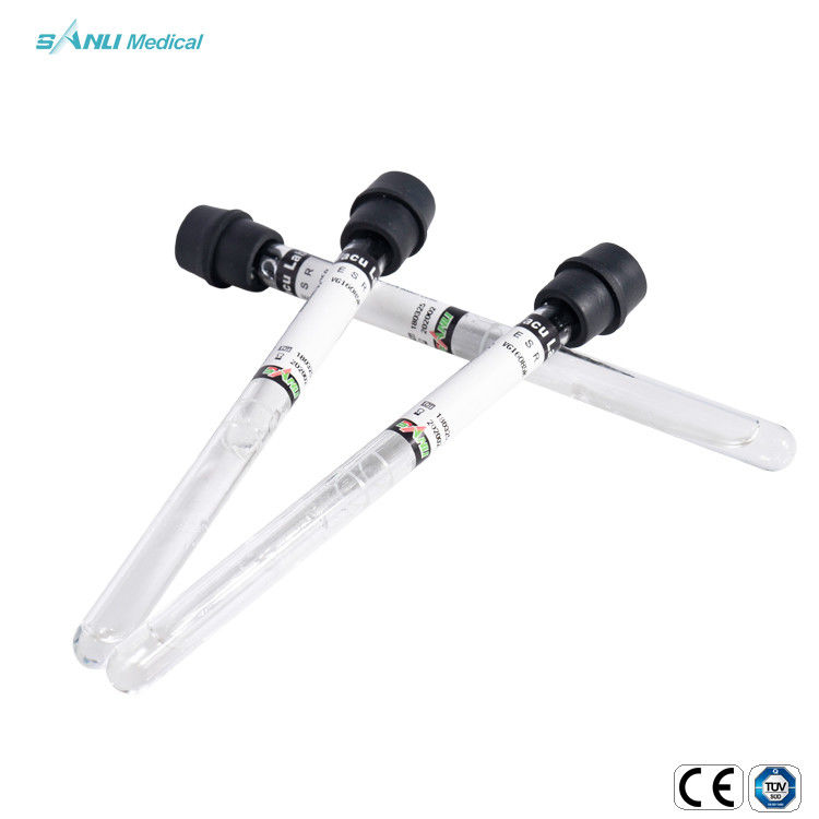 1/6 CE du tube 1.2ml 1.6ml 1.8ml de collection de sang de vide d'esr diplômée