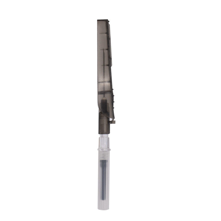 22G 3/4&quot; fenêtre de retour en arrière d'aiguille de collection de sang de sécurité pour pour veineux